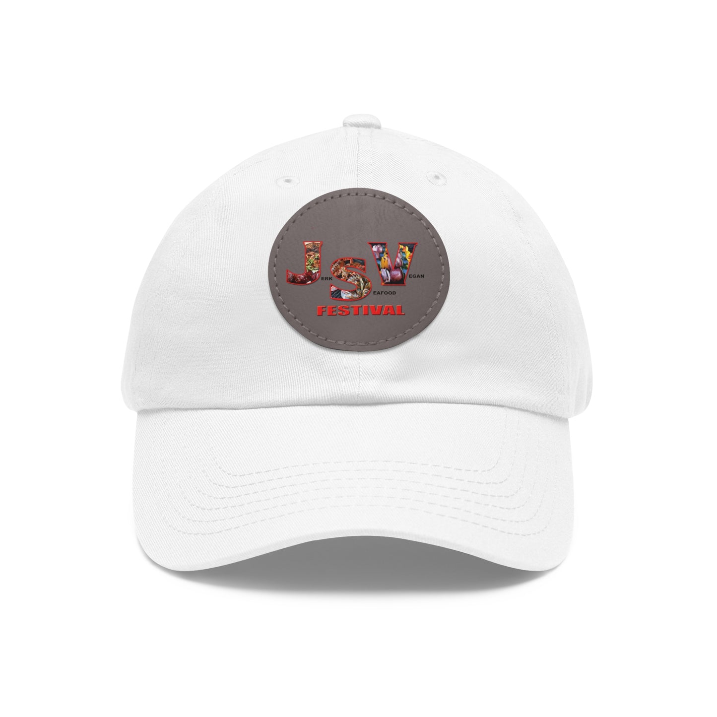 JSVFest Hat with Leather Patch (Round)