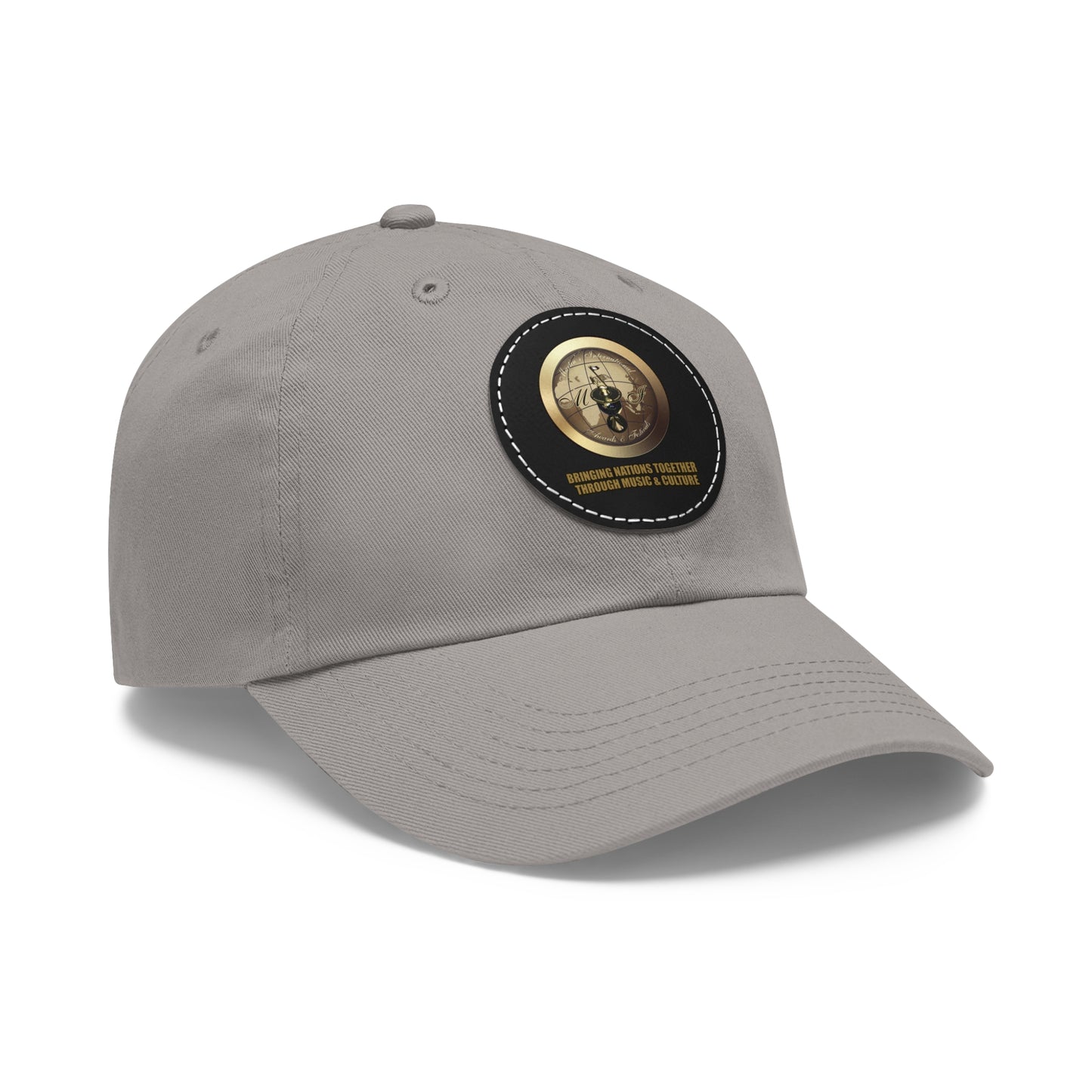 Martin's International Hat with Leather Patch (Round)