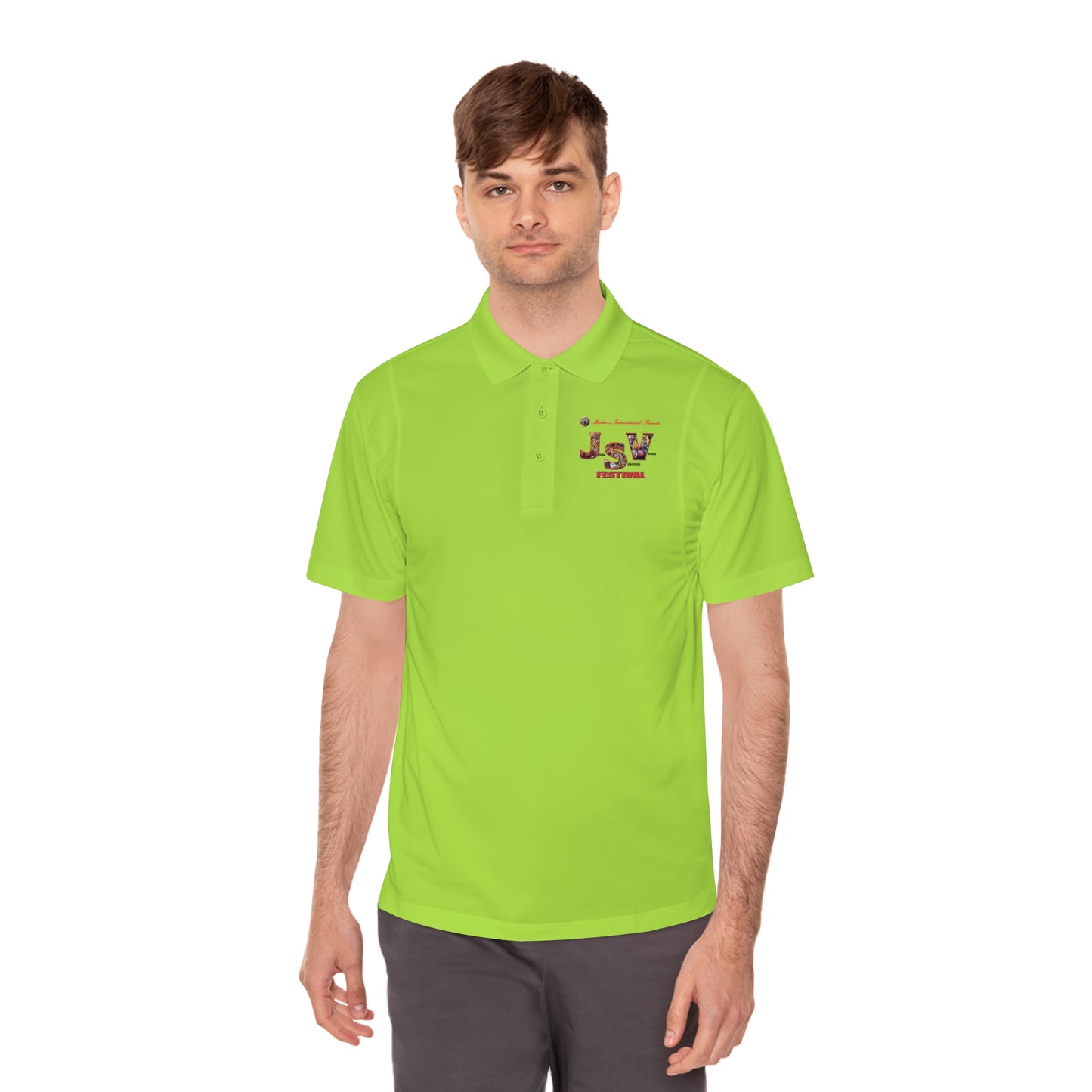 JSVFest Men's Sport Polo Shirt