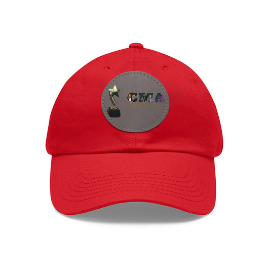 Gorra de los Chicago Music Awards con parche de cuero (redonda)