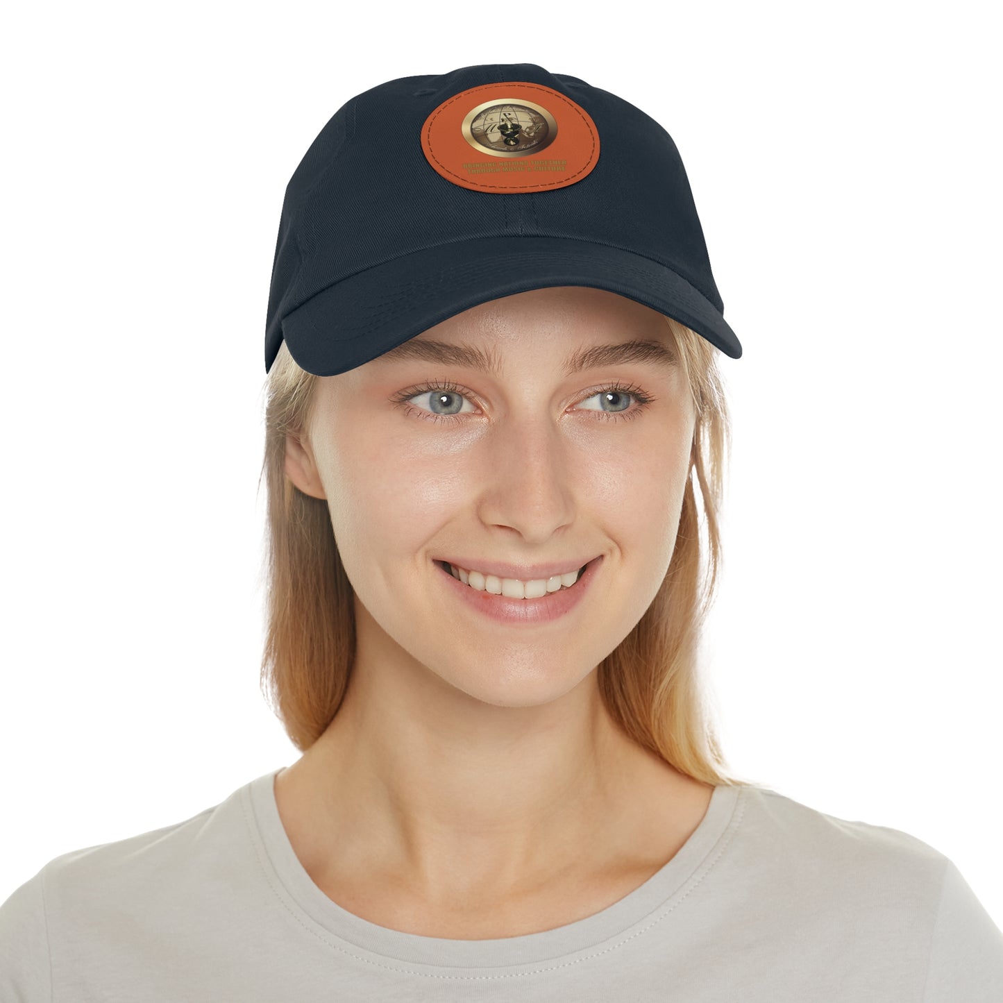 Martin's International Hat with Leather Patch (Round)