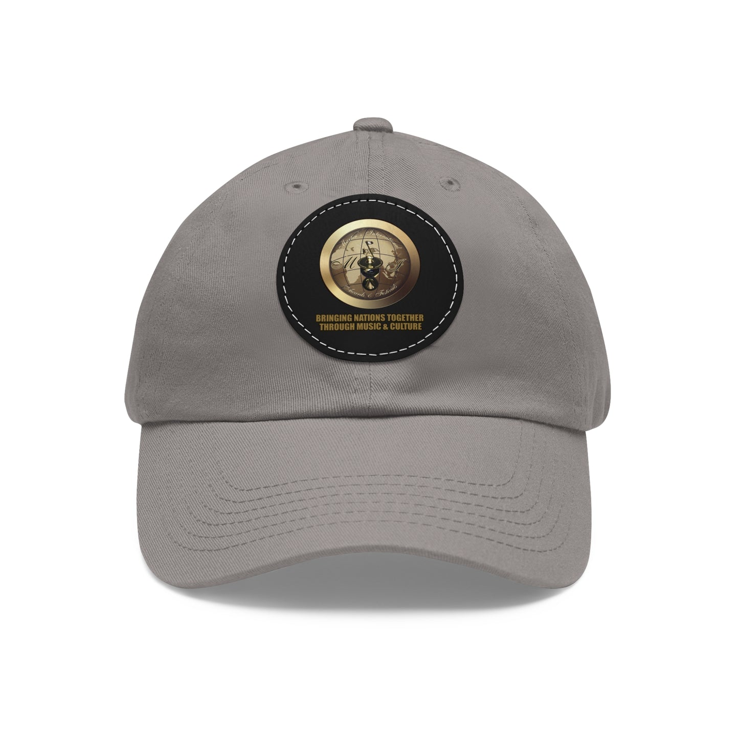 Martin's International Hat with Leather Patch (Round)