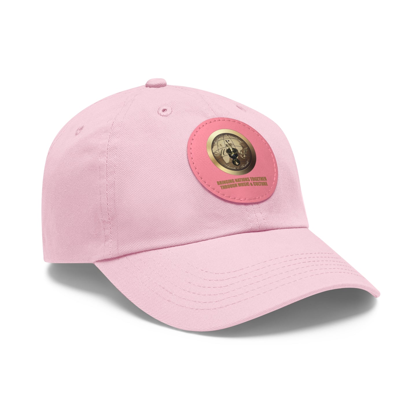 Martin's International Hat with Leather Patch (Round)