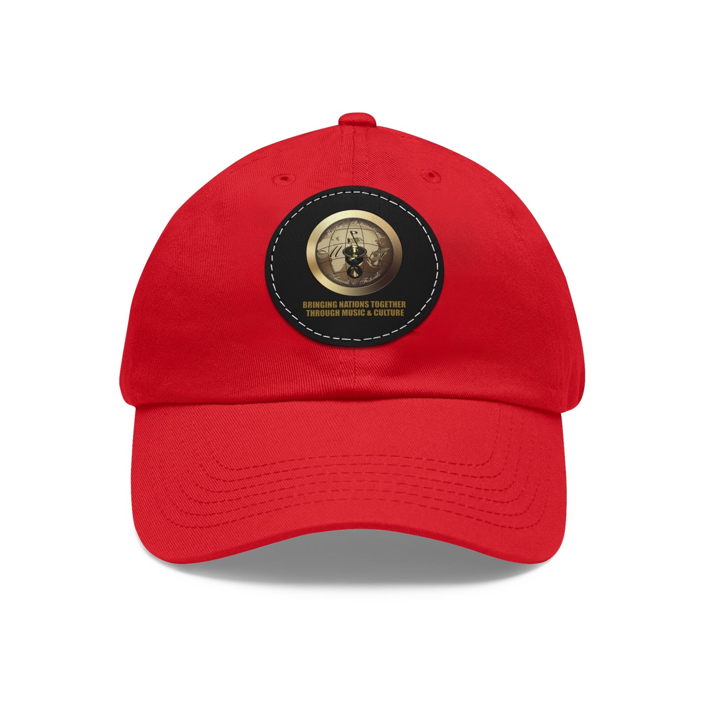 Martin's International Hat with Leather Patch (Round)