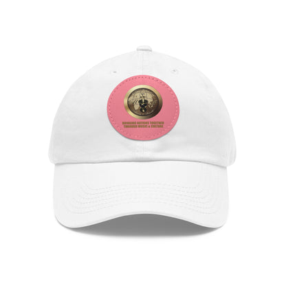 Martin's International Hat with Leather Patch (Round)