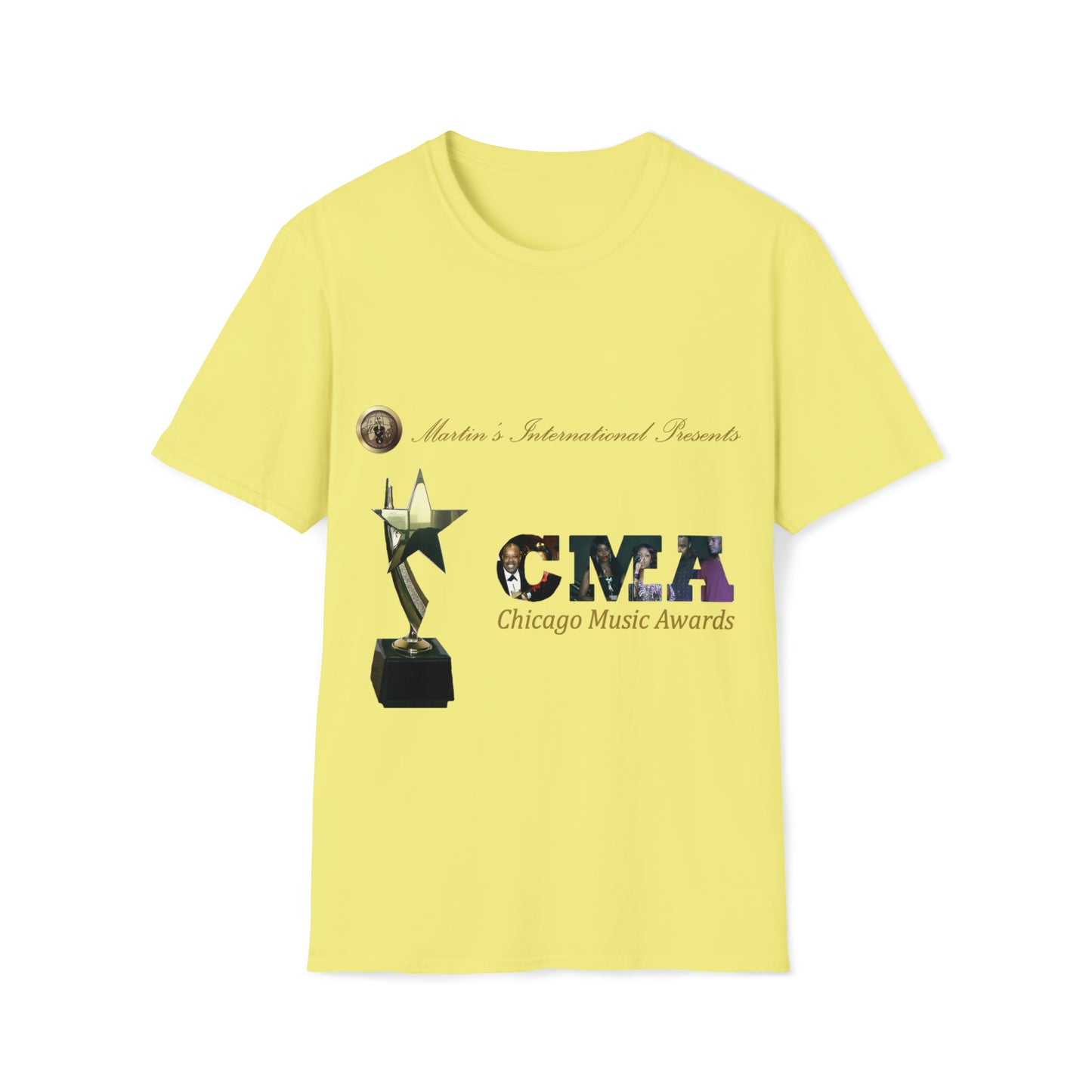Chicago Music Awards Unisex Softstyle T-Shirt