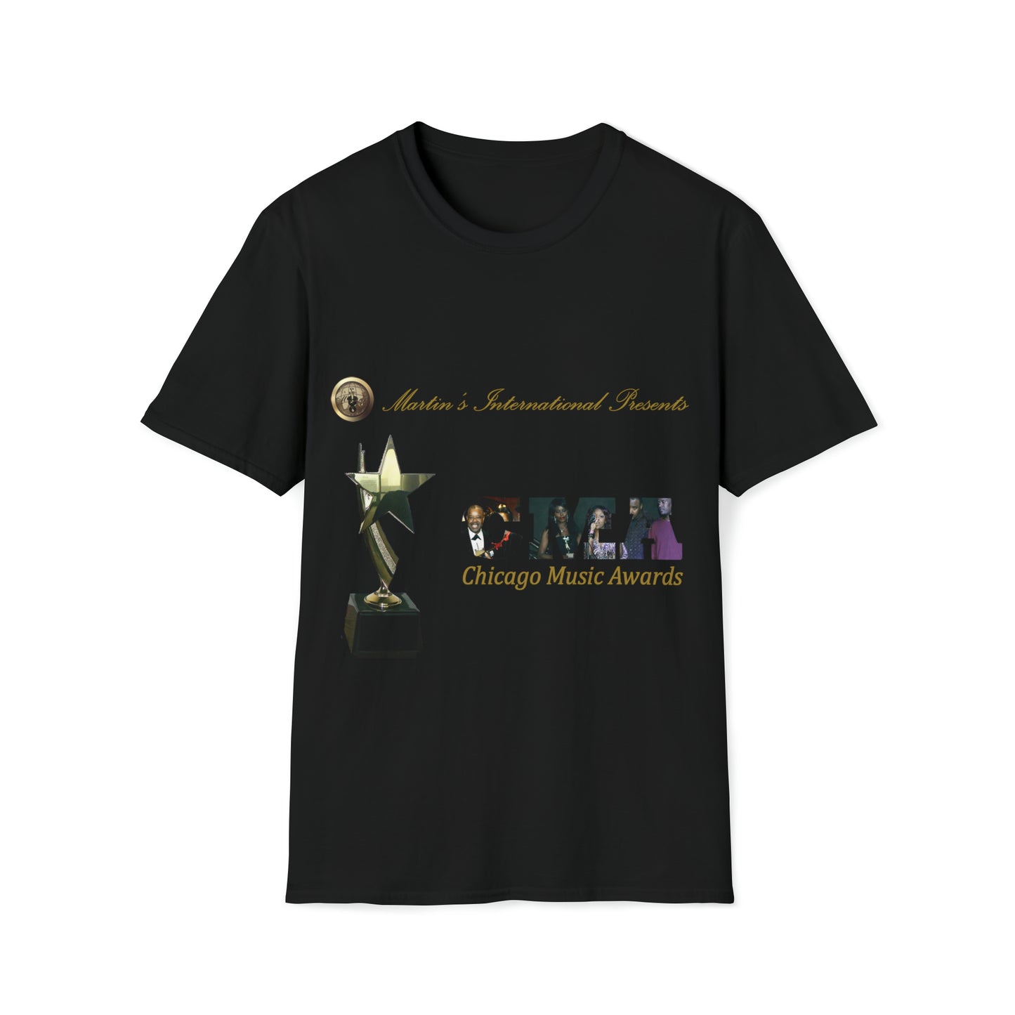 Chicago Music Awards Unisex Softstyle T-Shirt