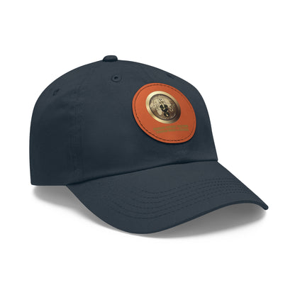 Martin's International Hat with Leather Patch (Round)